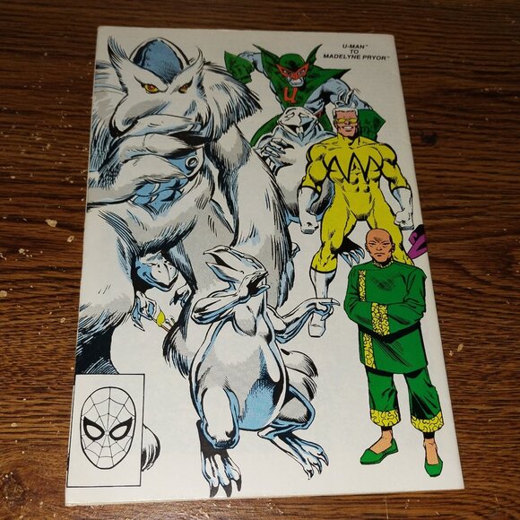 Official Handbook of Marvel Universe Update '89 #8 U-man to Deceased : Madeline - Picture 2 of 3